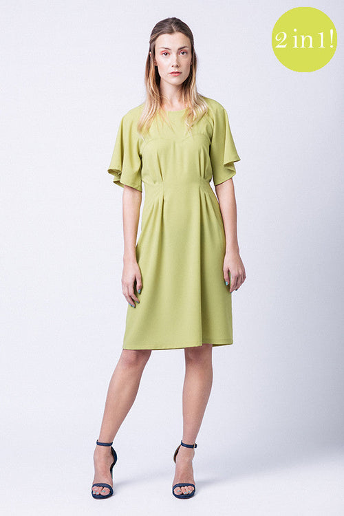 Ansa Butterfly Sleeve Dress & Top Sewing Pattern --- Named Clothing