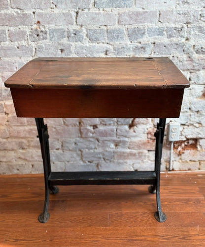 Antique School Desk.
