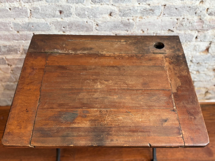 Antique School Desk.