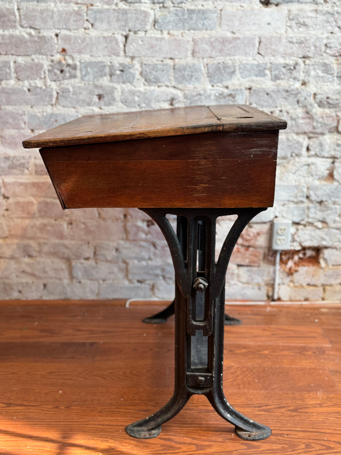 Antique School Desk.