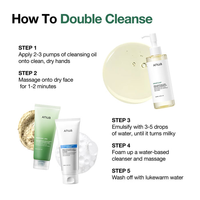 Anua Heartleaf Pore Control Cleansing Oil 200ml