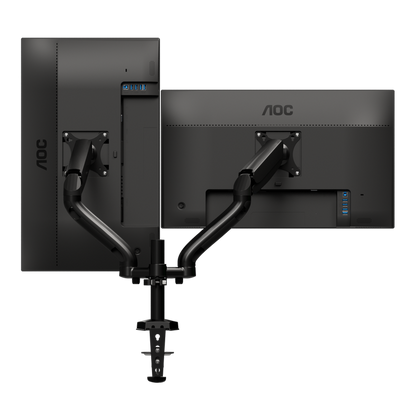 AOC AD110D0 Dual Monitor Arm SWIVEL&TILT 2 - 9 Kg Each ARM