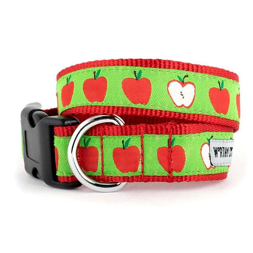 The Worthy Dog Collars XS Apples Dog Collar