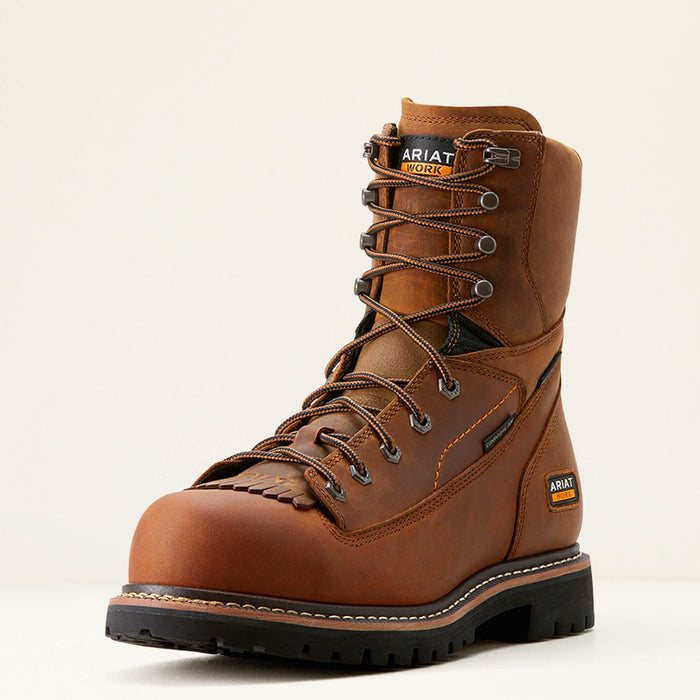 Ariat Longview Shock Shield 8" Waterproof Composite Toe Work Boot #10053817
