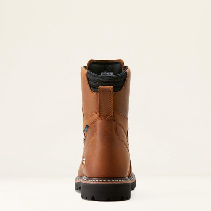 Ariat Longview Shock Shield 8" Waterproof Composite Toe Work Boot #10053817
