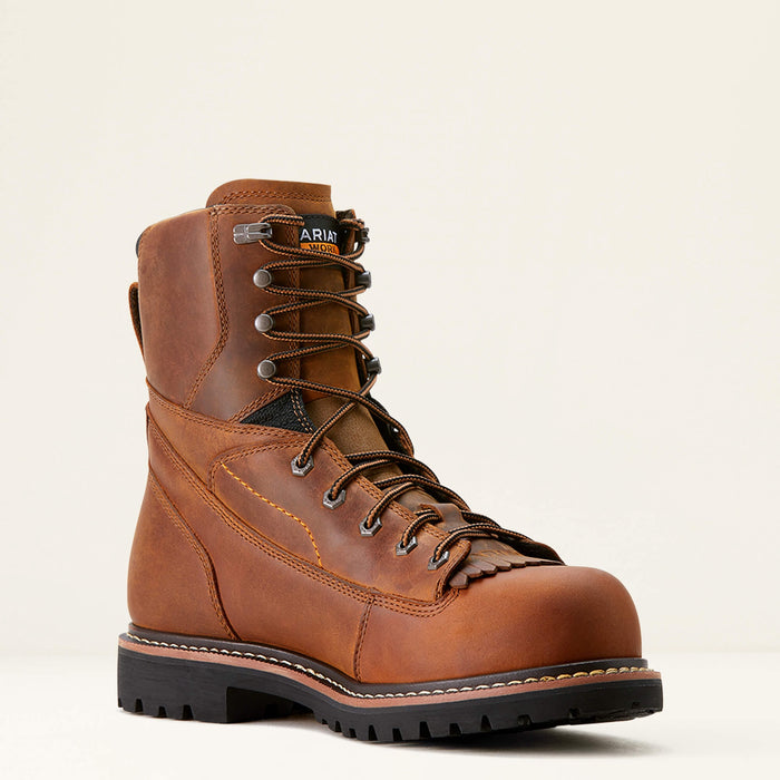 Ariat Longview Shock Shield 8" Waterproof Composite Toe Work Boot #10053817