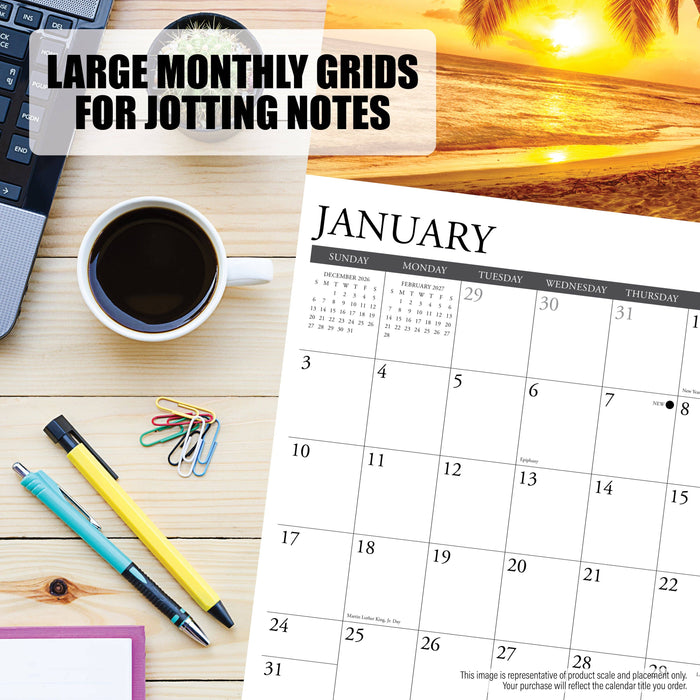 Artistic Masterpieces 2027 12" x 12" Wall Calendar