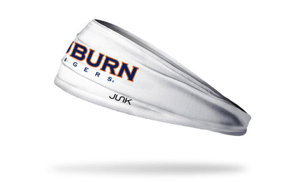Auburn University: Auburn White Big Bang Lite Headband - View 1