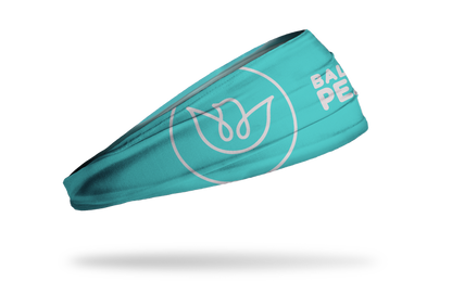 Ballin' 4 Peace: Aqua Headband - View 2