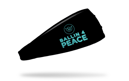 Ballin' 4 Peace: Black Headband - View 1