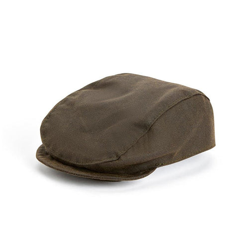 Barbour Dog Wax Flat Cap-Men's Accessories-Olive-S/M-Kevin's Fine Outdoor Gear & Apparel