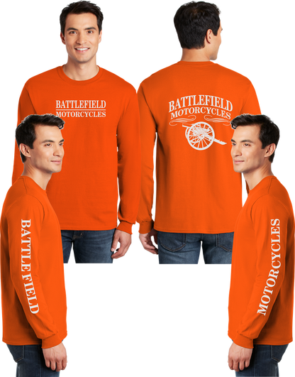 Battlefield Cannon (Big Front) - Reflective Long Sleeve - Dry Blend