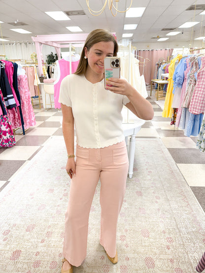 Bayeas Luna Pink Front Pocket Jeans