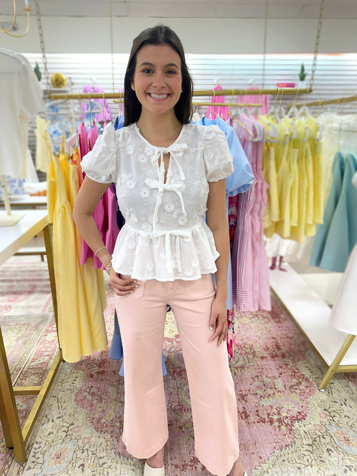 Bayeas Luna Pink Front Pocket Jeans