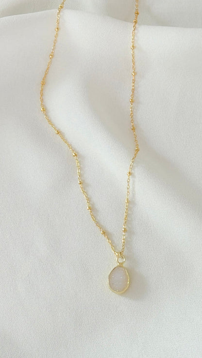 Belle necklace - Druzy