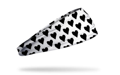 Black Heart Big Bang Lite Headband - View 2