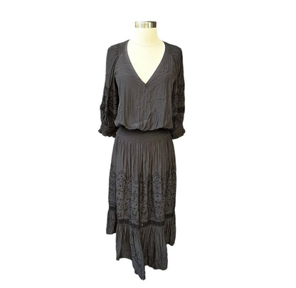 Black Laced Dress - S