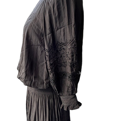 Black Laced Dress - S
