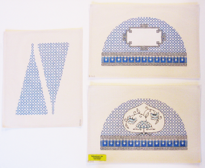 Needlepoint Blue and White Tea Cozy Canvas