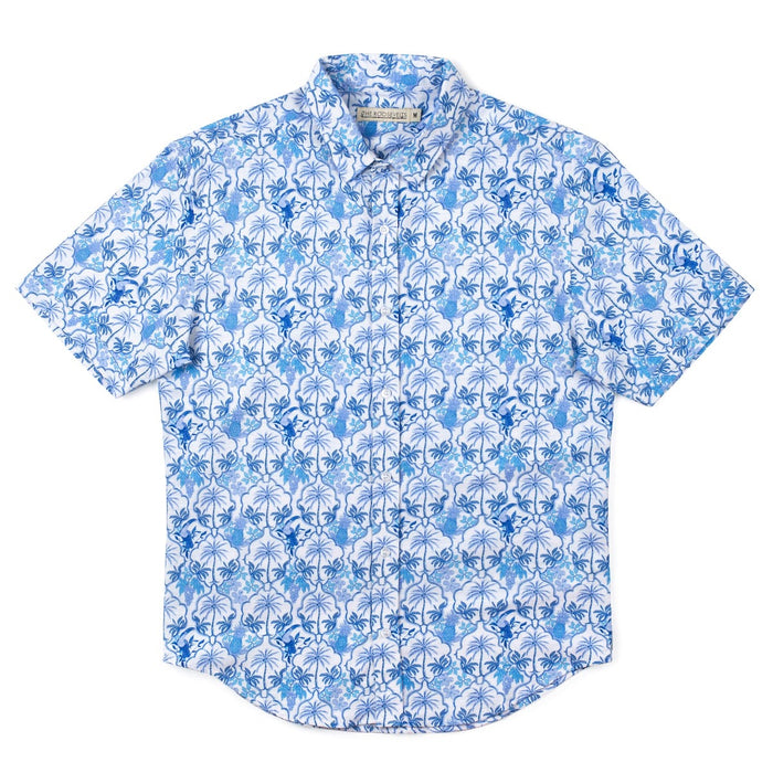 RSVLTS RSVLTS Bamboo Short Sleeve Shirt Bluetopia – Bamboo Short Sleeve Shirt Bluetopia – Bamboo Short Sleeve Shirt