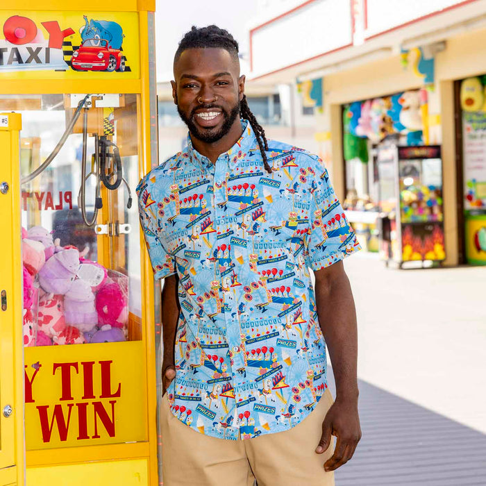 RSVLTS RSVLTS Short Sleeve Shirt Boardwalk Bonanza – KUNUFLEX Short Sleeve Shirt Boardwalk Bonanza – KUNUFLEX Short Sleeve Shirt