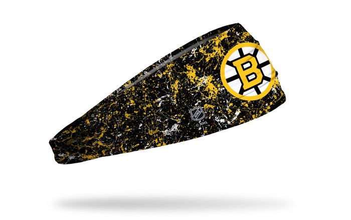 Boston Bruins: Splatter Big Bang Lite Headband - View 2