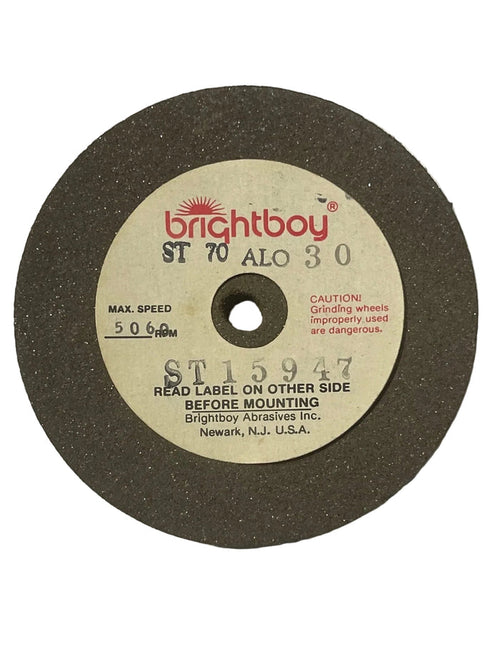 Brightboy Wheel, 3″ x 3/8″, 1/4″ Arbor Hole, Item No. 10.693