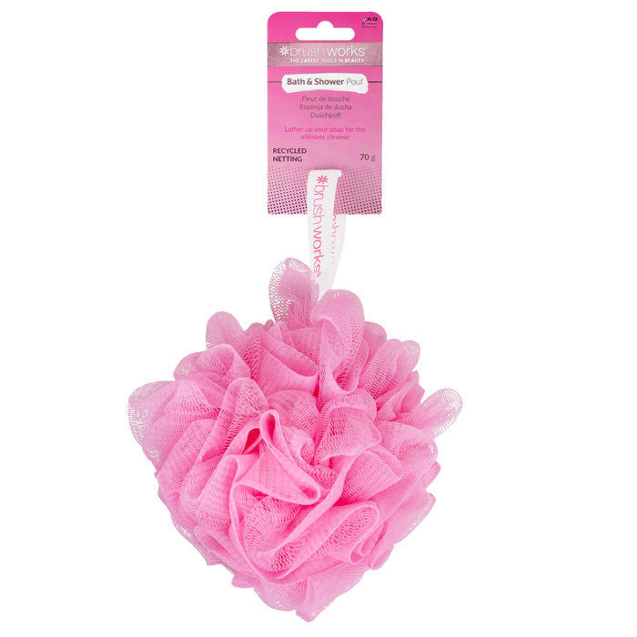 Brushworks Bath & Shower Pouf