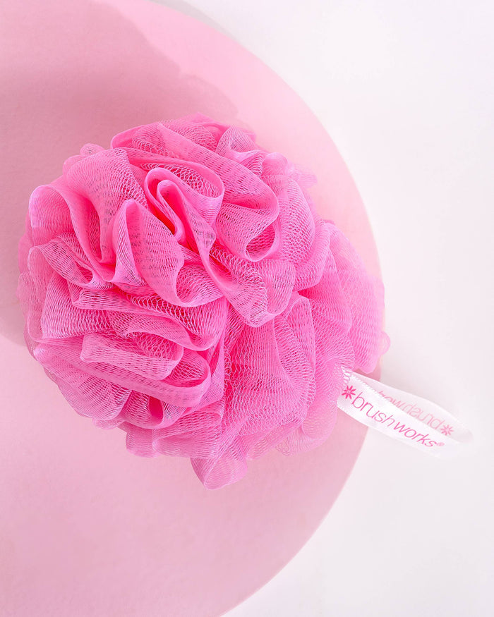 Brushworks Bath & Shower Pouf