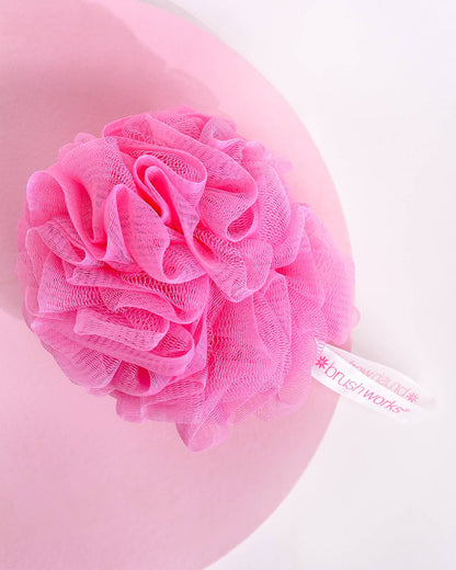 Brushworks Bath & Shower Pouf