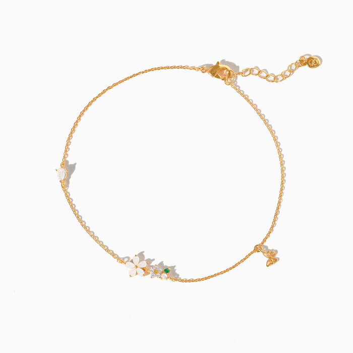 Butterfly Meadow Anklet