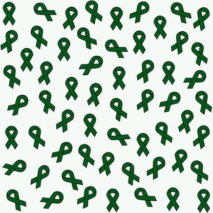 Cancer Fabric, Liver Cancer Ribbon Fabric and Bi-Polar Awareness Ribbon, Cotton or Fleece, 1460 - Beautiful Quilt