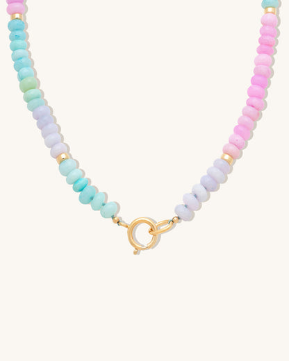 Candy Opal Gemstone Necklace