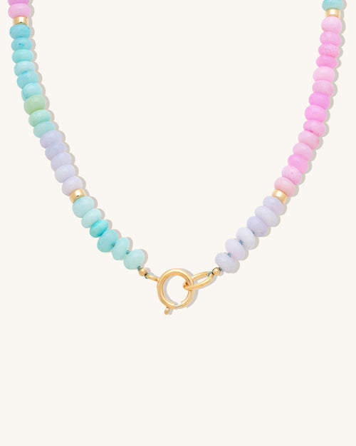 Candy Opal Gemstone Necklace