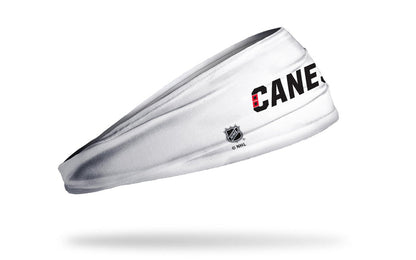 Carolina Hurricanes: Logo White Big Bang Lite Headband - View 2