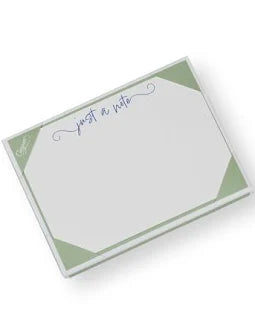 Caspari Just A Note Correspondence Cards.