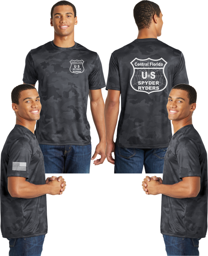 Central Florida - US Spyder Ryder Reflective Tee - Camo Poly