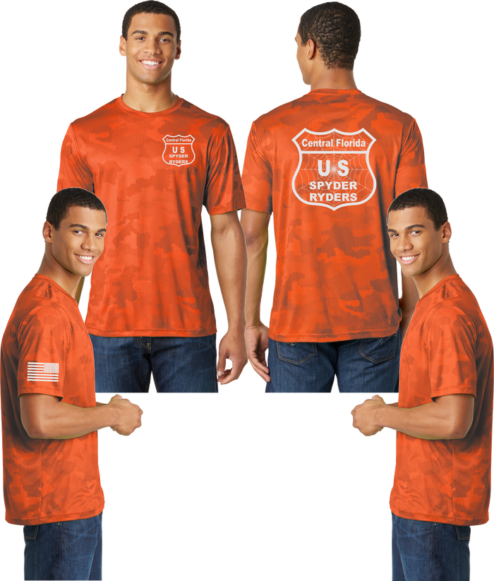 Central Florida - US Spyder Ryder Reflective Tee - Camo Poly