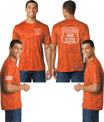 Central Florida - US Spyder Ryder Reflective Tee - Camo Poly