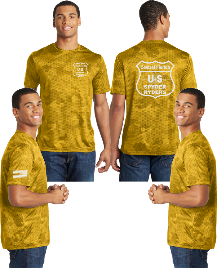 Central Florida - US Spyder Ryder Reflective Tee - Camo Poly