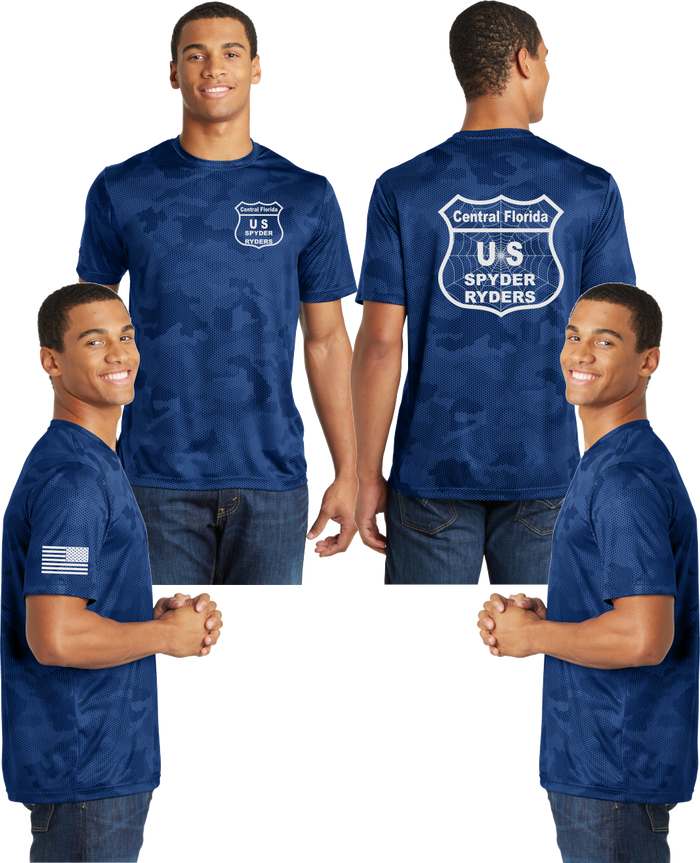 Central Florida - US Spyder Ryder Reflective Tee - Camo Poly