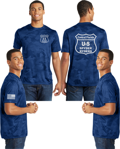 Central Florida - US Spyder Ryder Reflective Tee - Camo Poly