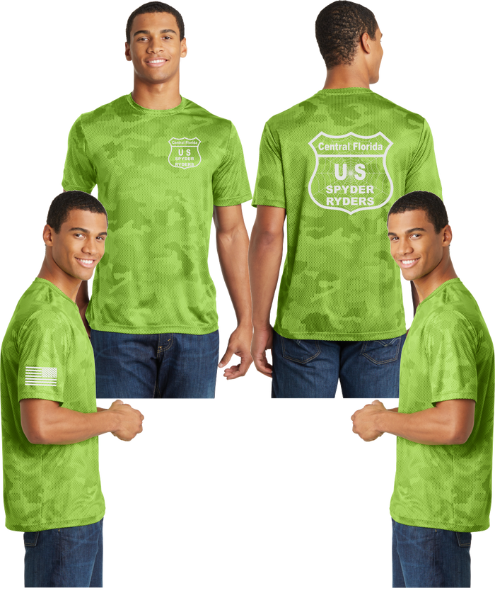 Central Florida - US Spyder Ryder Reflective Tee - Camo Poly