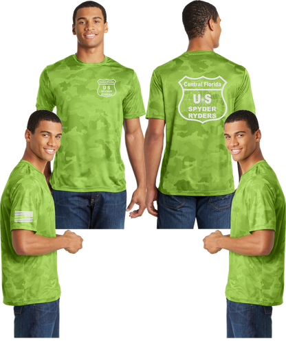 Central Florida - US Spyder Ryder Reflective Tee - Camo Poly