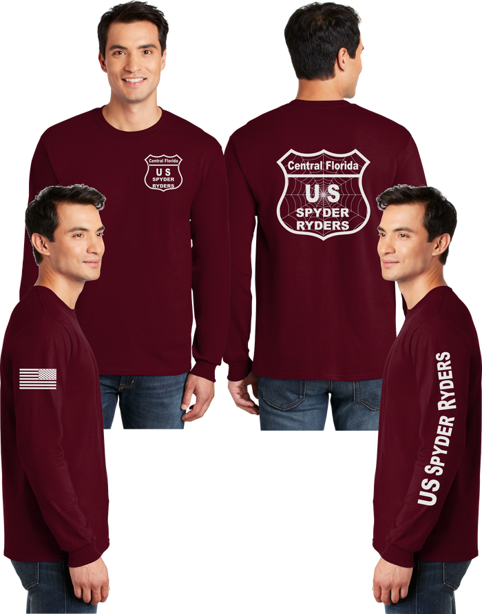 Central Florida - US Spyder Ryders Reflective Long Sleeve - Dry Blend