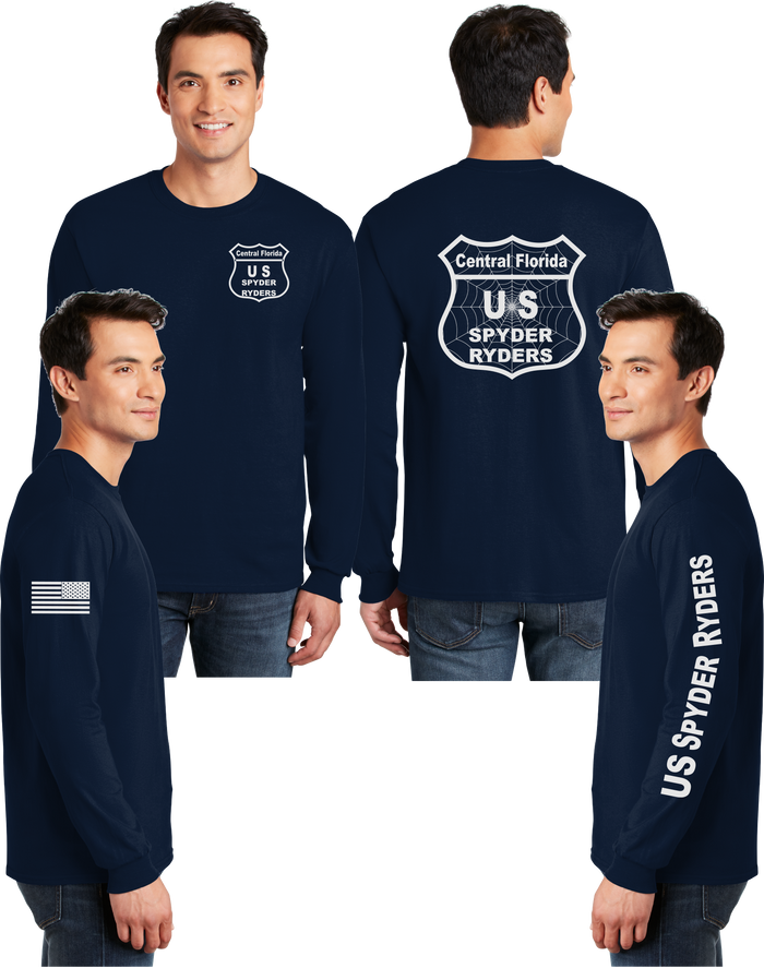 Central Florida - US Spyder Ryders Reflective Long Sleeve - Dry Blend