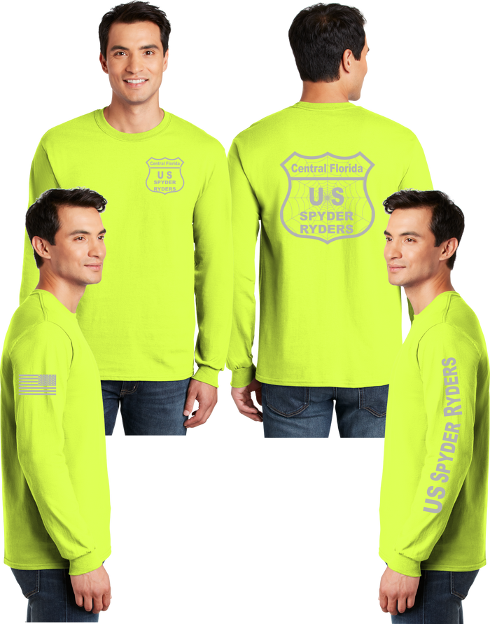 Central Florida - US Spyder Ryders Reflective Long Sleeve - Dry Blend