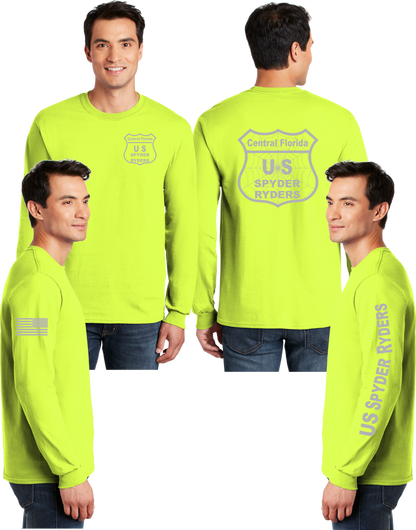 Central Florida - US Spyder Ryders Reflective Long Sleeve - Dry Blend
