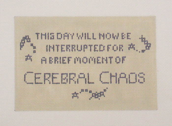 Needlepoint Chaos Canvas
