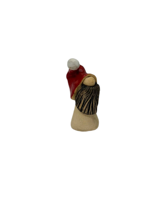 Christmas Gnome By Pamela Taylor Pottery.